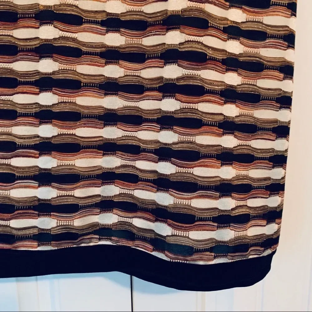 KASPER Separates Multicolor Sleeveless Sweater Knit Top 1X - Picture 6 of 16